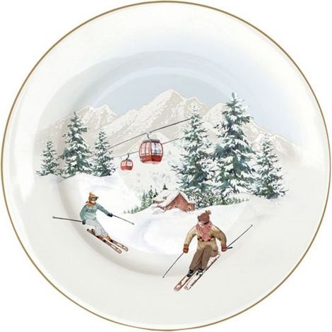 6 Piatti da Dessert 19 Cm - Chalet - Easy Life