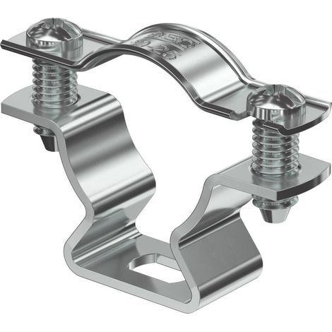 ASL 733 25 COLLIER D'ESPACEMENT EN ALUMINIUM AVEC TROU OBLONG 20-25 MM EN ALUMINIUM OBO 1362818