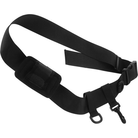 Adjustable Black Polyester Fishing Rod Holder Belt, Rod Support (1/5)