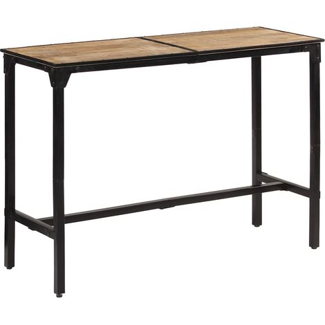 Maison Exclusive - Bartisch 150x55x107 cm Raues Massivholz Mango