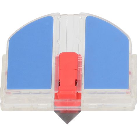 Coupe-papier portable avec lame double face réglable, coupe biseau 45° et droite 90°, idéal pour carton plume et travaux créatifs. (1/5)