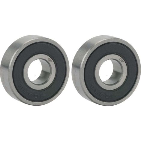 2x Roulement à billes 608-2RS 8x22x7mm étanche roue moto scooter mobylette voiture remorque tracteur