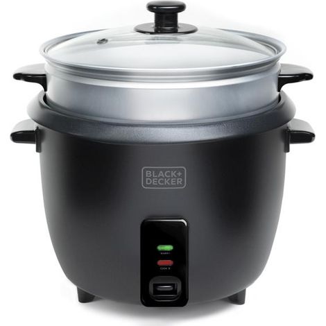 Black+Decker BXRC1800E cuociriso nero 1,8 L (1/10)