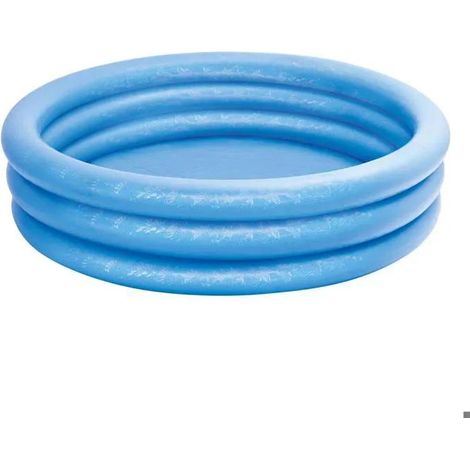 Intex Piscinetta Cristal Blu 168 cm diametro 40 cm altezza