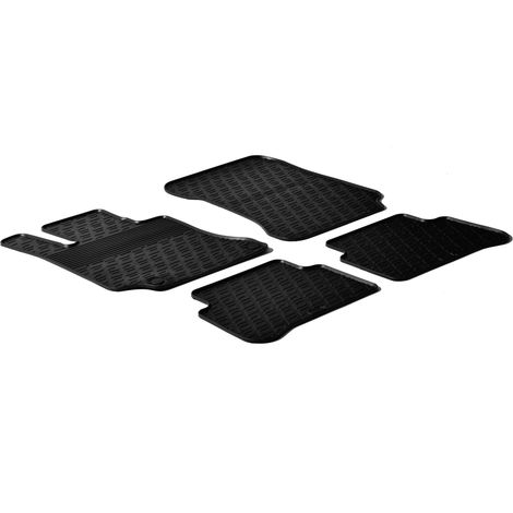 Set tappeti su misura in gomma - compatibile per  Mercedes Classe E 4p (03/0906/16) -  Mercedes Classe E sw (09/0911/16)