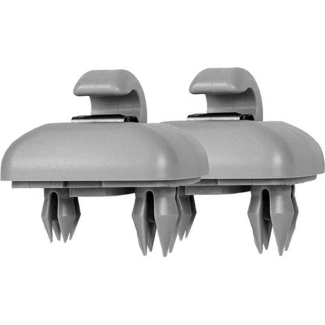 Support De Pare-Soleil - Fixation Par Pince - Compatible Avec Voitures Audi A1 A3 A4 A5 Q3 Q5 B6 B7 B8 - Lot De 2