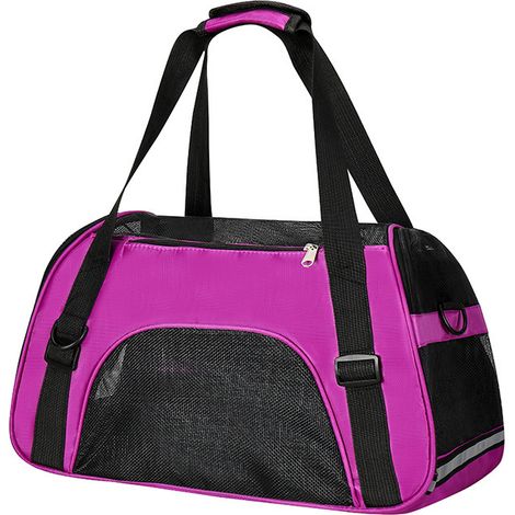 Borsa trasportino morbida per gatti, cani e cuccioli - Comoda, portatile, pieghevole, approvata per il trasporto aereo.