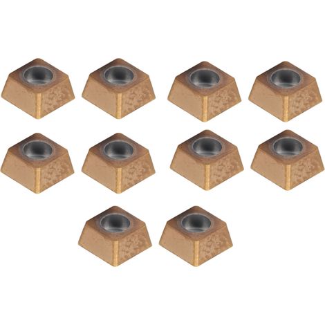 Satz mit 10 SPMT040204HD Hartmetall-Dreheinsätzen, CNC-Fräs- und Schneidwerkzeuge, Metalldrehmaschinenklinge, Profi-Set. (1/5)