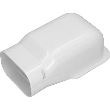 431 Cache-tuyaux mural pour tuyaux de climatisation en cuivre intérieurs et extérieurs, rainures décoratives, kit de cache-tuyaux en PVC, accessoires pour cache-tuyaux de climatisation (1/5)