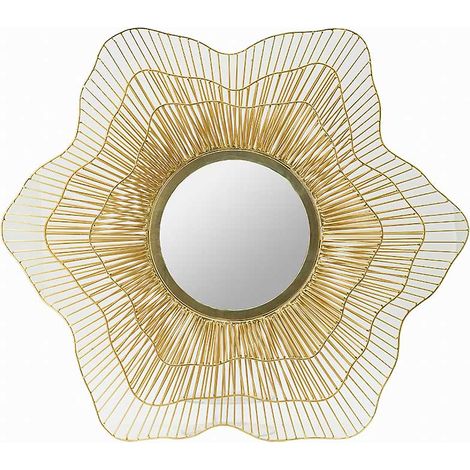 Miroir étoile solaire ondulant 69x69x6cm (1/2)