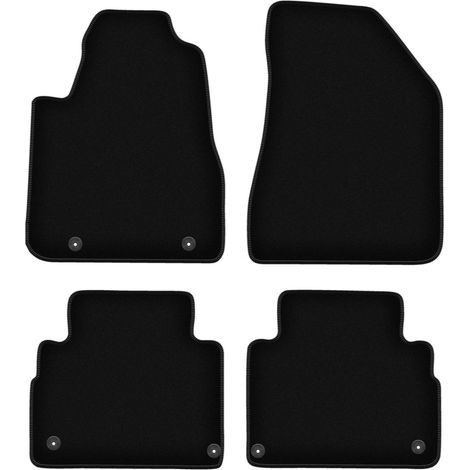 Tapis de sol BASIC en velours noir pour : Lexus RX II SUV (2003-2008) (1/5)