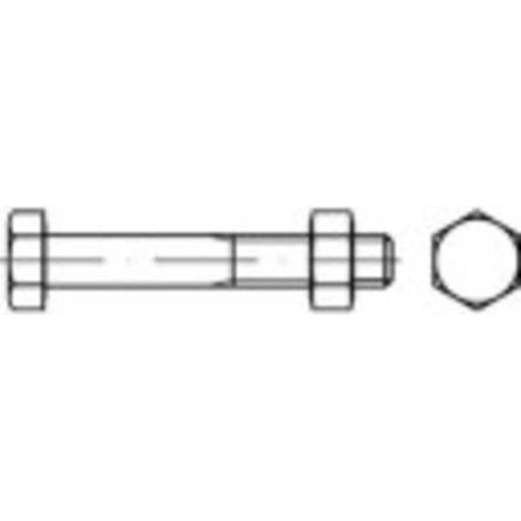 [NEUWERTIG] B-Ware TOOLCRAFT Sechskantschraube Schraube M16 DIN 601 Mutter Stahl verzinkt 50 Stück (1/2)
