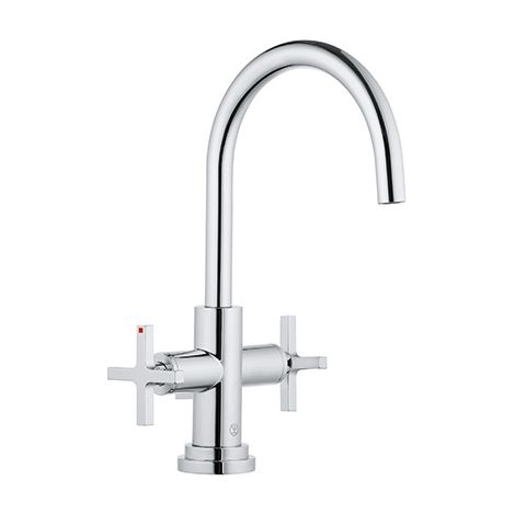 NOVA FONTE Waschtischarmatur CLASSIC Einlochmontage chrom (1/3)