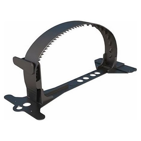 Buderus 10er-Set Befestigungsklammer FKH140 für Kunststoff Flach- oder Rundkanal-Form FK140 - 7738112025