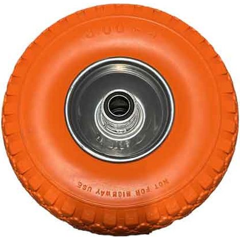 RUOTA IN POLIURETANO PER CARRELLI CON DISCO IN ACCIAIO CARDINALE  260x85 mm - portata 120 kg