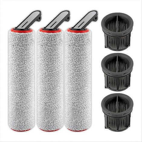 H14 Pro brosses rouleaux de rechange et filtres HEPA pour H14 Pro sans fil aspirateur eau/poussière (1/5)