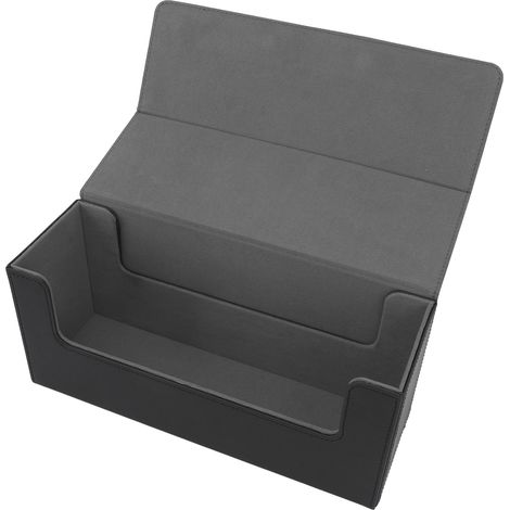 Boîte de rangement pour 250 cartes à collectionner, en cuir PU avec fermeture magnétique. (1/5)