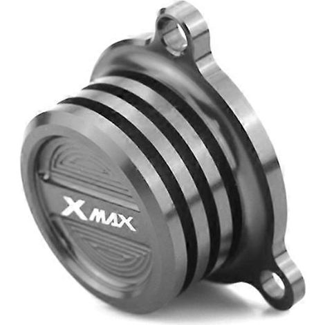 Compatible with Yamaha Xmax250 ABS/300/400 Modified CNC Oil Filter Cap Protector Cover Accessories( Grey one) (1/5)