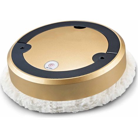 Intelligenter, automatischer Saugroboter mit schlankem Hindernisparcours, universell für Tierhaare geeignet, Gold (1/5)