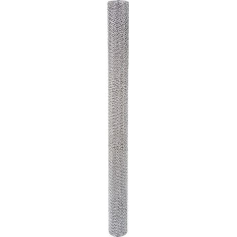 Rejilla de triple torsión galvanizada con malla hexagonal de 1,25 malla, 25 mm