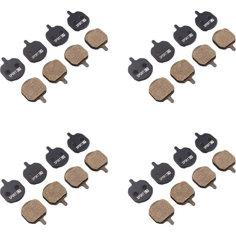 16 Paires, Plaquettes de Frein à Disque de Vélo pour Semelle MX2 MX3 MX4, GX-C, étrier JAK-5, Classe Sport EX, Résine (1/4)