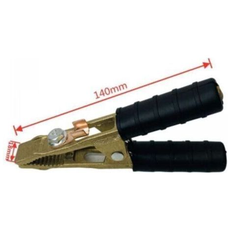 Kit 2 pinces pro(+ et -) en laiton de batterie ou de demarrage 250B,Pinces de demarrageou de batterie, (1/3)