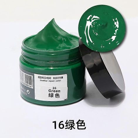 Teinture pour cuir sacs en cuir canapés réparation de la couleur des tiges de chaussures - Vert 16