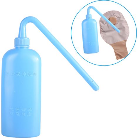 Bidon de Nettoyage 230ml pour Poche de Colostomie, Accessoire Portable et Pratique (1/5)