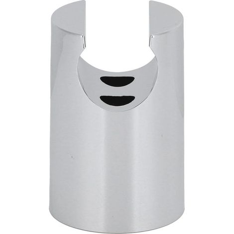 Supporto per doccetta, supporto a parete per doccia a mano, supporto a pinza per accessori da bagno (argento) (1/5)