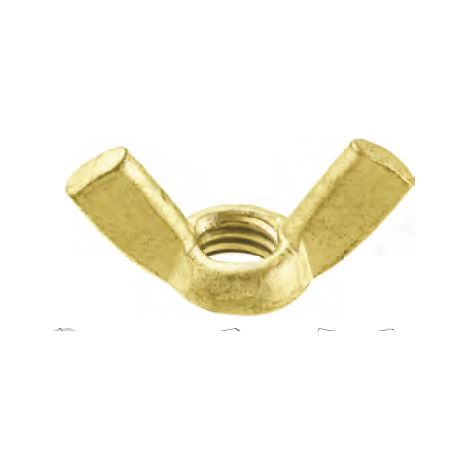 Dadi a galletto ottone M6 - 3 pz.