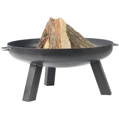 Feuerkorb Feuerschale Garten Pan 7 Feuerstelle 60 70 80 cm unlackiert Feuer E00455N-80cm