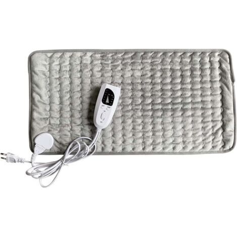 Couverture chauffante intelligente,Coussin chauffant à compression humide,Couverture chauffante,6 niveaux de température avec 1 à 10 minuteries,Chauffage rapide,Lavable jusqu'à 30 °C (1/4)