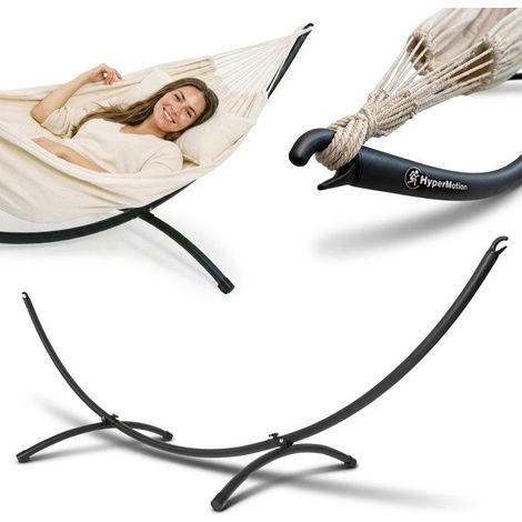 Supporto per amaca arcuato - HYPERMOTION - Hypermotion - Struttura in acciaio - Carico max 100 kg - 300×100×96 cm (1/5)