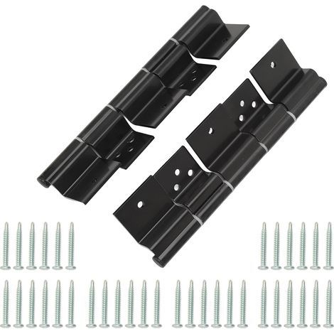 Charnière à Friction pour Porte D'entrée de Camping-car, Fonctionnement Fluide, Haute Résistance, Noire, pour Remorque à 5ème Roue, Camping-car, 2 Pièces. (1/5)