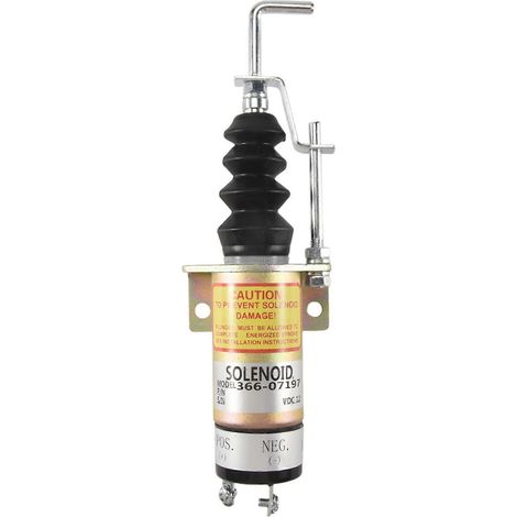 Compatible avec l'électrovanne d'arrêt 12 V à 2 broches 1502-12C7U2B2S1 SA-3405T 366-07197 - électrovanne d'arrêt électrique (1/5)
