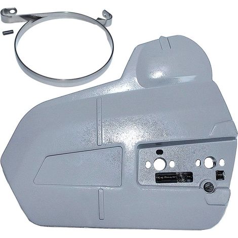 505199005 Couvercle d'embrayage et 505199502 Kit de bande de frein de chaîne pour tronçonneuse Husqvarna 550XP. (1/5)