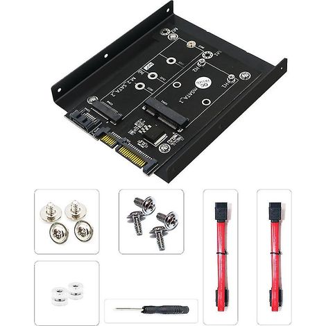 Adaptateurs de connecteur SATA3 haute vitesse 6 Gbit/s, interface de stockage de masse, pièces informatiques (1/4)
