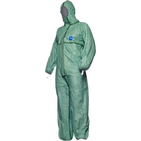 Combinaison à usage court Tyvek 600 Plus verte Type 4B/5B/6B - 2XL - TYVEK®