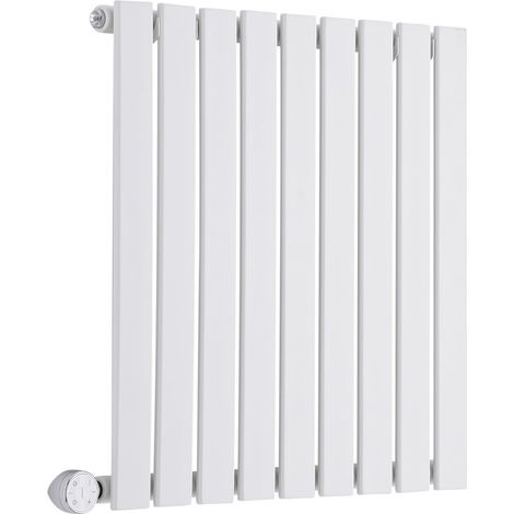 Hudson Reed Delta – Radiateur Design Électrique Horizontal – Simple Rang – 63.5 x 63 x 4.6cm 600 Watts