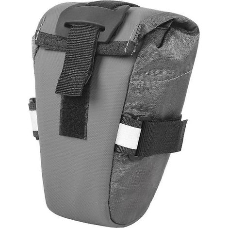 Wasserdichte Mini-Satteltasche für Rennräder mit reflektierenden Details und Rücklichthaken, praktisches Fahrradaufbewahrungszubehör. (1/5)