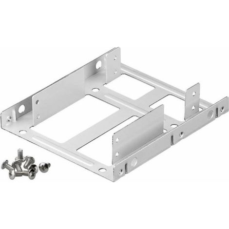 Cadre de montage GOOBAY pour 2 disques durs de 6,35 cm (2,5 pouces) (1/2)