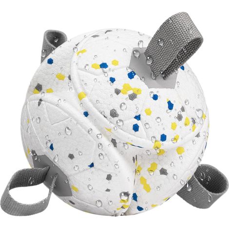 Balles pour chien – Balles à mâcher en corde de 15 cm, jouets interactifs pour chiots, jouets ETPU robuste pour les petites et grandes races, mâcheurs agressifs, stimulation (1/5)