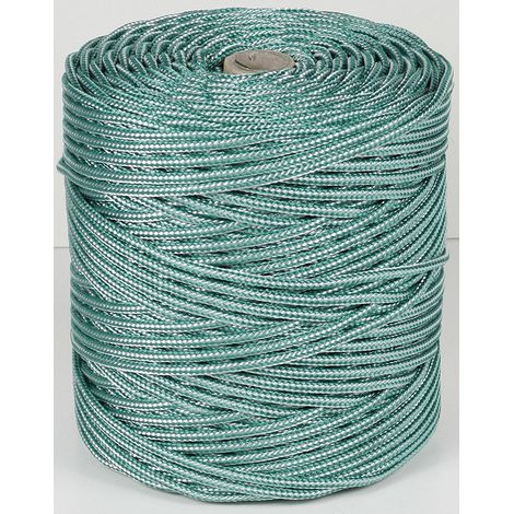 CORDONE PP ANIMA TEXTURIZZATA 4MM VD/BIANCO