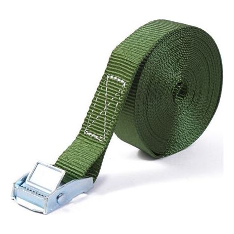 250 kg 9m Sangle à boucle à griffe 25mm Sangle de Serrage Sangles de Fixation Sangle d'arrimage Sangle Vélo (1/4)