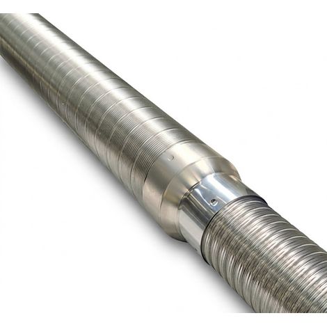 JONCOUX Conduit flexible isolé - Vela Slim - Ø80/116 mm - longueur 9 m - spécial poêle à granulés