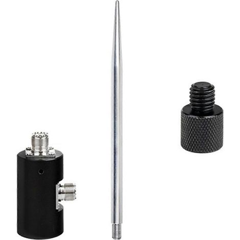 Tragbarer, selbstmontierbarer Kurzwellenantennenfuß aus Aluminium für Fahrzeuge (1/5)
