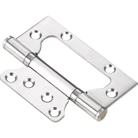 Cerniere da 100 mm x 35 mm, cerniere per porte in acciaio inox, cerniere per porte, cerniere per finestre e armadi, cerniere per cassetti (1/4)