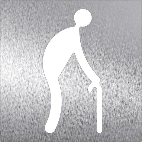 Pictrogramme Inox Personnes Agées - Fricosmos (1/2)