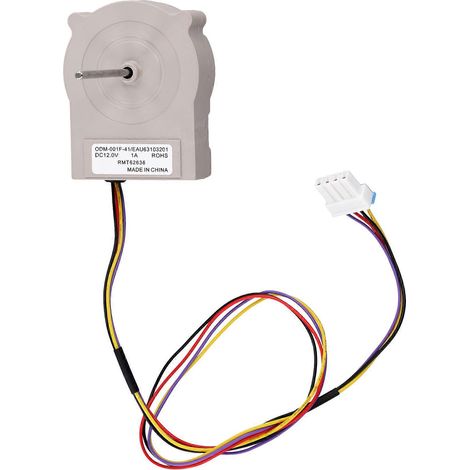 EAU63103201 Verdampfermotorlüfter für Kühlschrank, kompatibles Ersatzteil, leiser Innenlüfter, 12V, einfacher Austausch, Originalzubehör. (1/5)