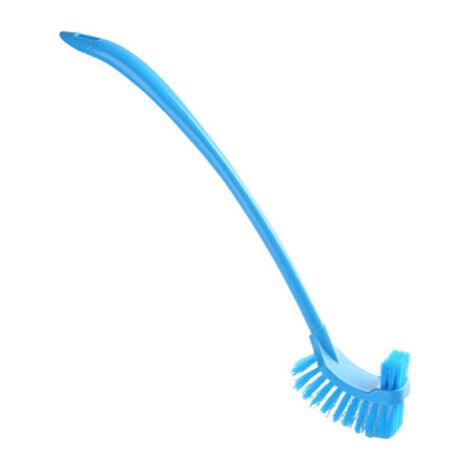 Brosse de toilette en plastique, double face multi-usages-AquaForge (1/5)